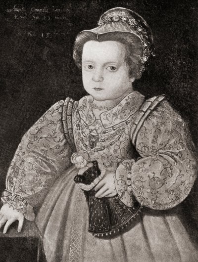 Lady Arbella Stuart als Kind, aus 