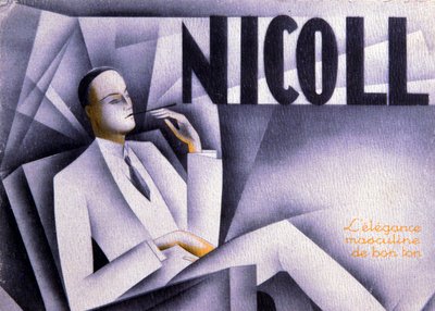 Nicoll, Eleganz der Männer im guten Geschmack, ca. 1930 von Unbekannter Künstler