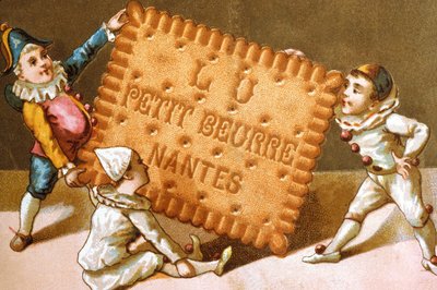 Pepetit beurre Lu - Loire Atlantique Nr. 206 - Nantes - Musée des Arts Décoratifs - Ausstellung „Biscuiterie Nantaise“ - 0196129 von Unbekannt