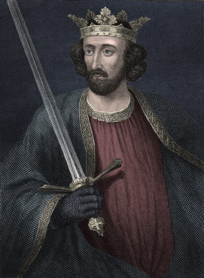 Porträt von König Edward I. von England von Unbekannter Künstler