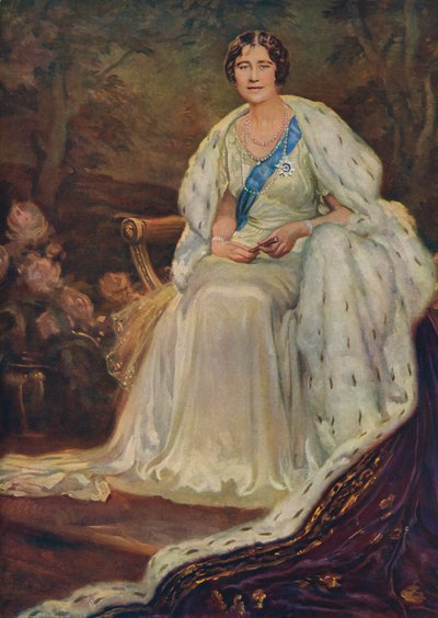 Königin Elizabeth, Gemahlin von George VI. von Unbekannter Künstler