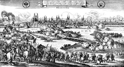 Die Besetzung von Magdeburg von Unbekannter Künstler