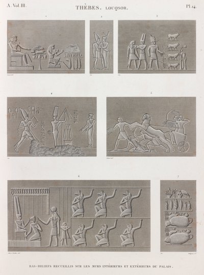 Theben, Luxor von Unbekannt