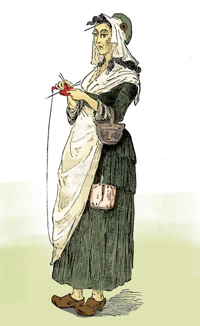 Strickerin von Unbekannter Künstler