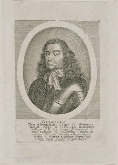 George Monk, Duke of Albemarle und Earl of Torrington von Unbekannter Stecher