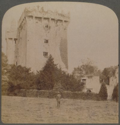 Blarney Castle, das Heiligtum des irischen Witzes - bei Cork, Irland, 1901 von Underwood and Underwood