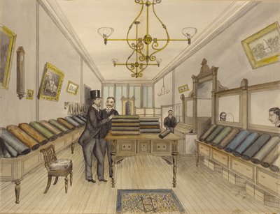 H. Prouse Coopers Laden in der Innenstadt, New York von Unidentified