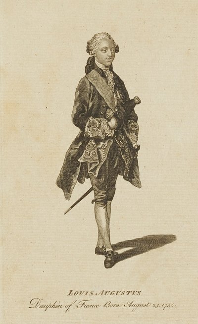 Louis Augustus, Dauphin von Frankreich von Unidentified