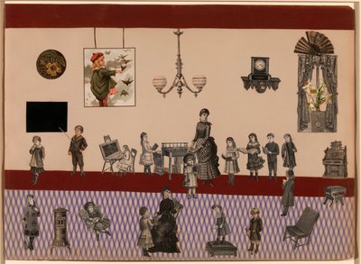 Ohne Titel (Viktorianische Collage) von Unidentified