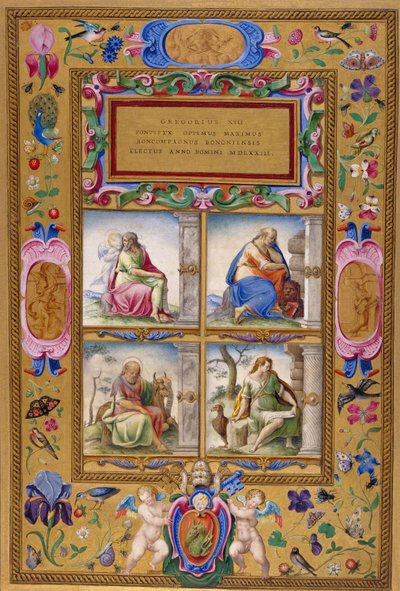 Vier Evangelisten von Unknown