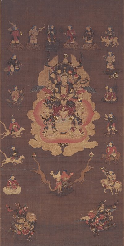Mandala der Dakini-Ten von Unknown