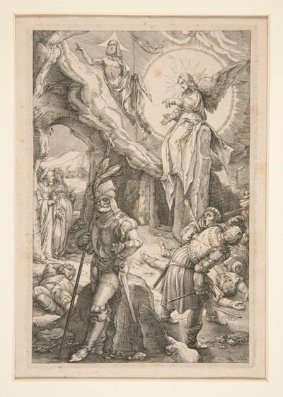 Die Auferstehung, #12 aus der Serie von 12 - Die Passion Christi von Unknown