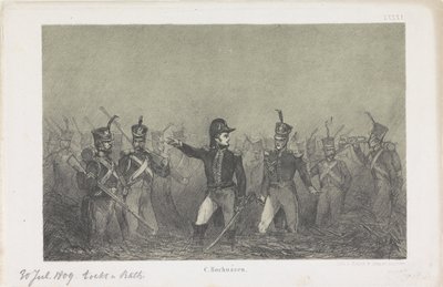 Expedition nach Fort Bath, 1809 von Unknown
