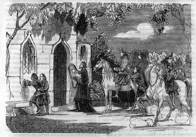 Eine Hochzeit in der Bretagne im 14. Jahrhundert von Unknown artist