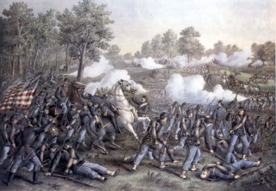 Amerikanischer Bürgerkrieg von Unknown artist