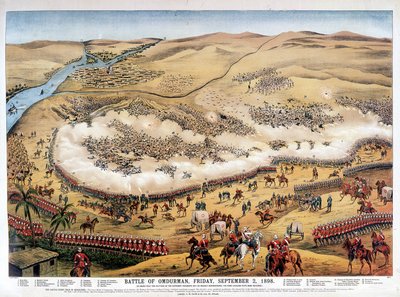 Schlacht von Omdurman, Freitag, 2. September von Unknown artist