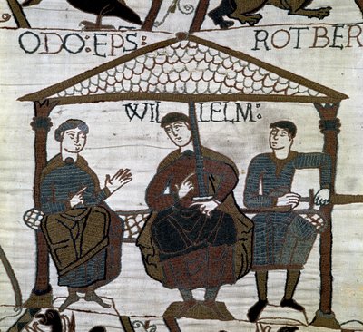 Bayeux-Tapete, bekannt als Stickerei von Königin Mathilde von Unknown artist