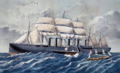 Britischer Dampfer Great Eastern von Unknown artist