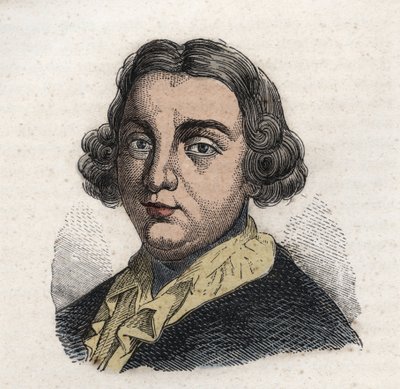 Carlo Goldoni (1707-1793), italienischer Dramatiker von Unknown artist