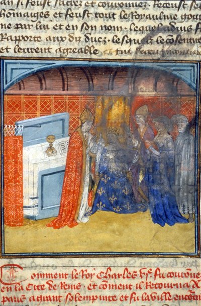 Karl VI., 512, 468r: Antrag auf Genehmigung bei der Stadtbibliothek Toulouse (Tel.: 05 62 27 66 66) von Unknown artist