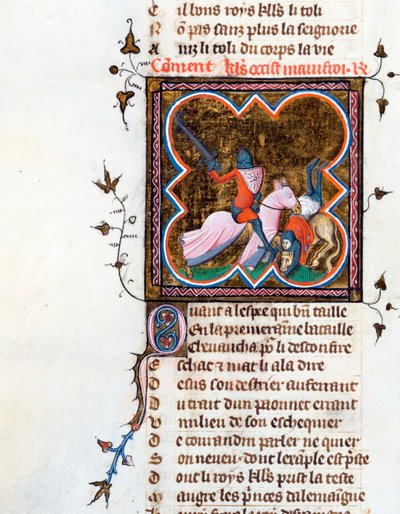 Ritter in Rüstung von Unknown artist