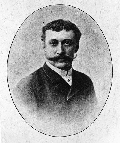 Zirkus: Porträt von Charles Franconi (19. Jahrhundert), in „Ecuyers et Ecuyères“ von Baron de Vaux von Unknown artist