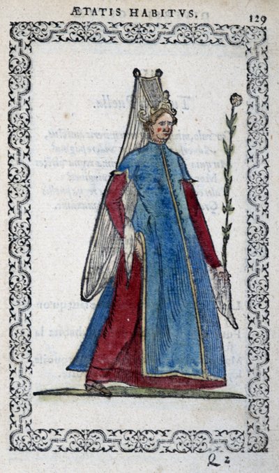 Jungfrau aus der Türkei - in Habits et effigies von Jean Sulperius von Unknown artist