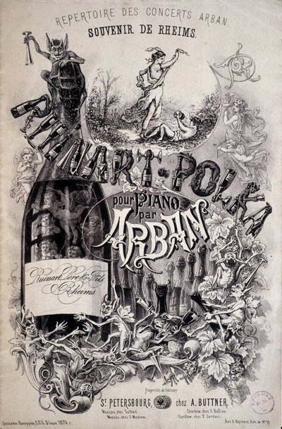 Verzeichnis der Arban-Konzerte - Souvenir de Reims von Unknown artist