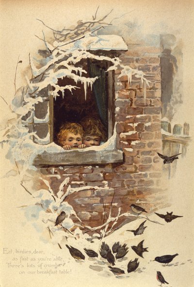 Esst Vögelchen, so schnell ihr könnt, ca. 1895 von Unknown
