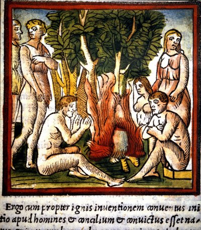 Feuer und Primitiven - in 