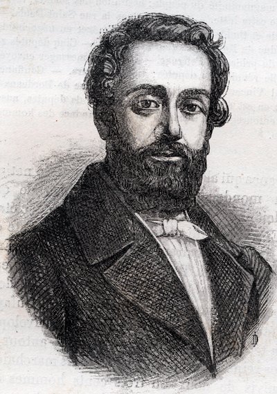 François Rose Joseph Degousée 1795-1862, Militär, Zivilingenieur und republikanischer Politiker - Gravur von 1882 in „Histoire de dix ans: 1830-1840“ von Louis-Blanc (1811-1882) von Unknown artist