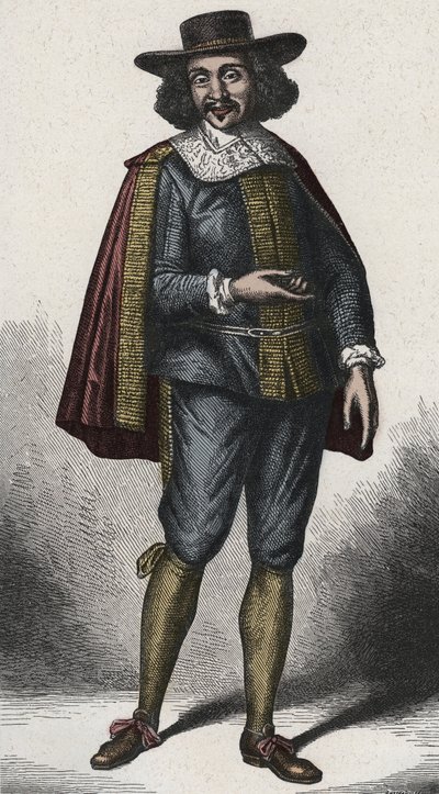 Jean Baptiste Poquelin Molière (1622-1673) von Unknown artist