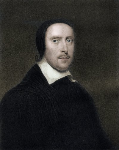 Jeremy Taylor 1613-1667 - Gravur - 19. Jahrhundert von Unknown artist