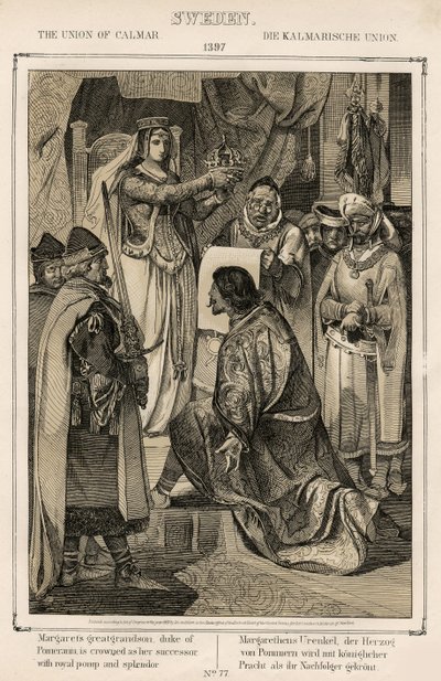 Margarete I. von Dänemark, Norwegen und Schweden - Die Union von Kalmar von Unknown artist