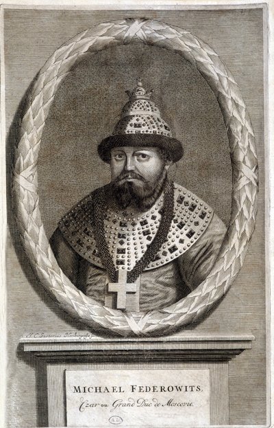 Michael Federowits, Zar oder Großherzog von Moskau. von Unknown artist