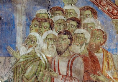 Wandmalereien in der Kirche des Benediktinerklosters Lambach, Oberösterreich von Unknown artist