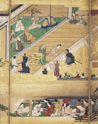 Noh-Spiel: Funa Benkei von Unknown artist