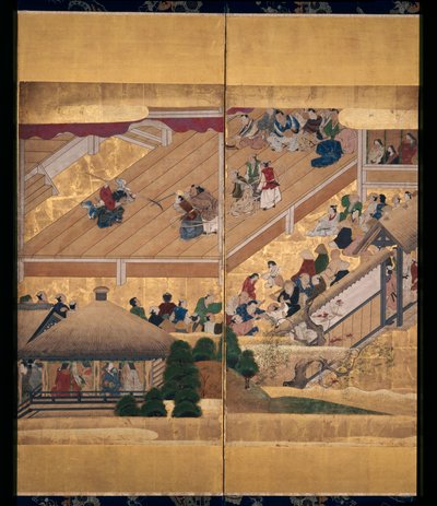 Noh-Spiel: Funa Benkei von Unknown artist