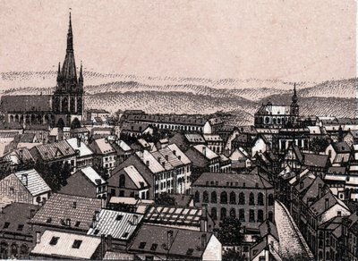 Panorama von Lüttich in Belgien in „Die Welt illustriert 168 Ansichten“ Kein Datum (spätes 19. Jahrhundert) von Unknown artist