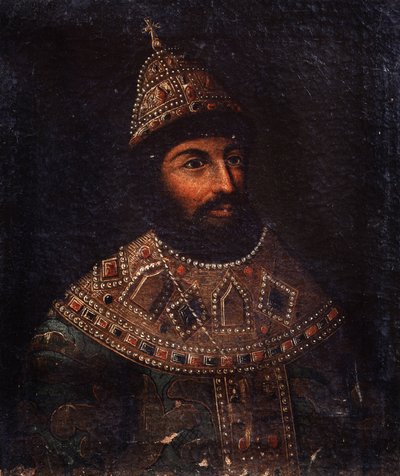 Porträt des Zaren Alexei I. Michailowitsch von Russland von Unknown artist