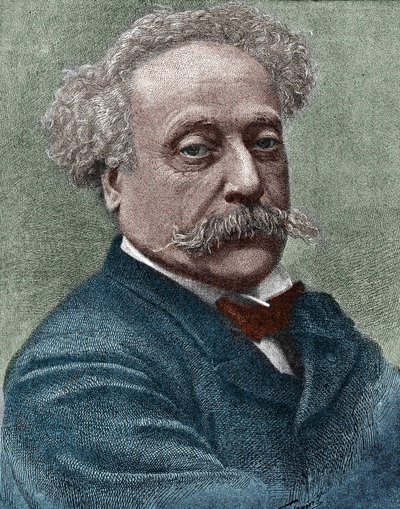 Porträt von Alexandre Dumas Jr. (1824-1895), französischer Schriftsteller von Unknown artist