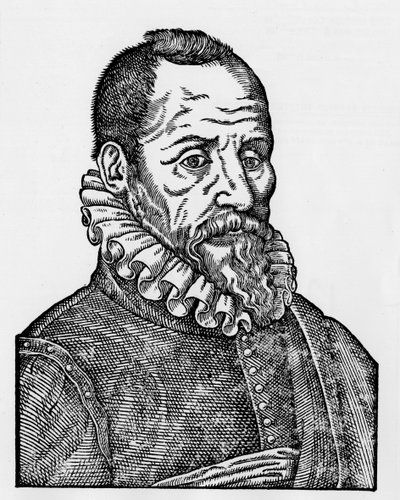 Porträt von Ambroise Paré (1509-1590), französischer Chirurg. von Unknown artist