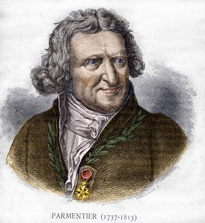 Porträt von Antoine Augustin Parmentier (1737 - 1813), französischer Militärapotheker und Agronom (in „Les Contemporains“, Ende 19. Jahrhundert) von Unknown artist