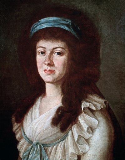 Porträt der Baronin Maria Anna von Westerholt von Unknown artist