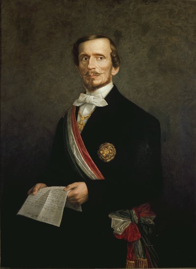 Porträt von Bettino Ricasoli von Unknown Artist