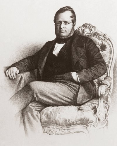 Porträt von Camillo Benso Graf von Cavour (1810 - 1861) von Unknown artist