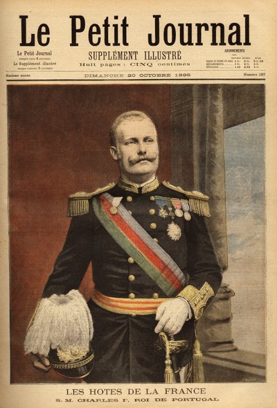 Porträt von Charles I (Charles Ferdinand von Bragance). von Unknown artist
