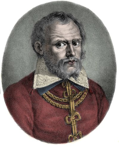 Porträt von Cypriano de Rory oder Cipriano de Rory (1515-1565), flämischer Komponist von Unknown artist