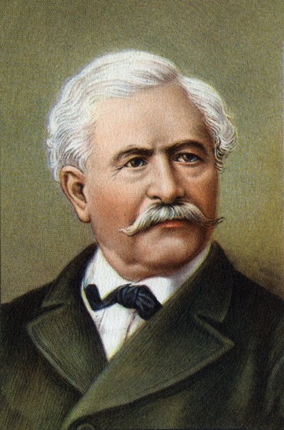 Porträt von Ferdinand de Lesseps (1805-1894), französischer Diplomat und Unternehmer von Unknown Artist