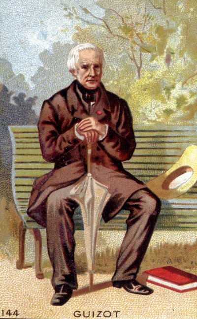 Porträt von François Guizot (1787 - 1874), französischer Politiker und Historiker von Unknown artist